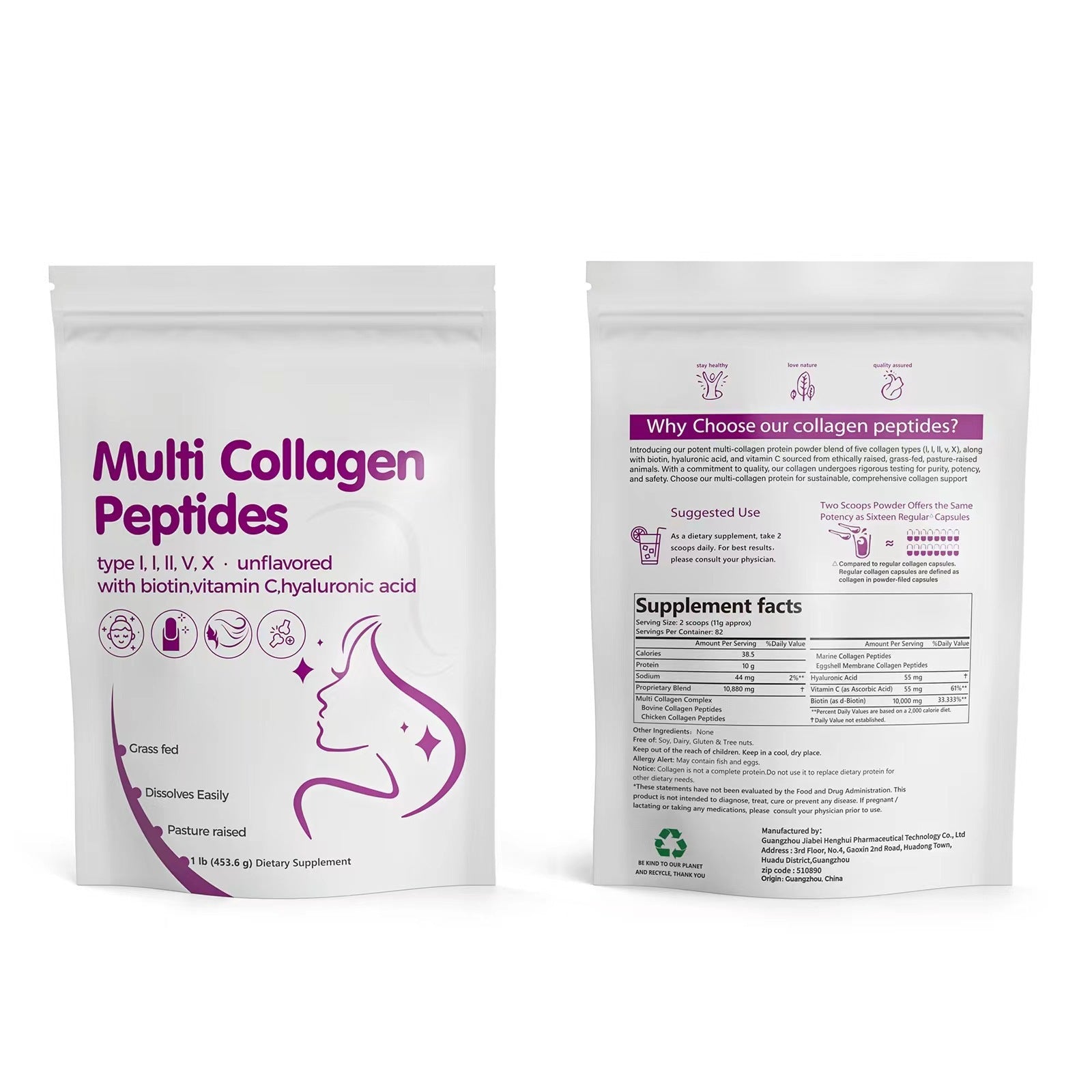 collagen-peptides-unflavoured-powder-460g-tub